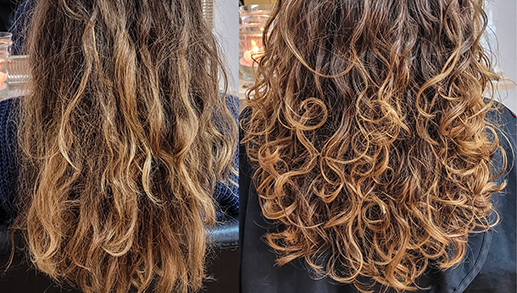 Locken werden schöner Volle Lockenpracht